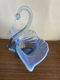 Swan  - Opalescent Murano Glass Handblown