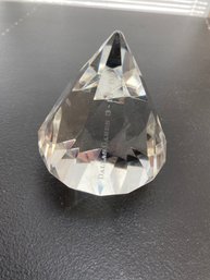 Tiffany & Co Crystal Paper Weight
