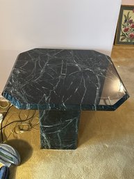 Marble Composite End Table