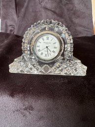 Waterford Crystal Desk Clock From Ireland