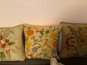 3 Vintage Pillows