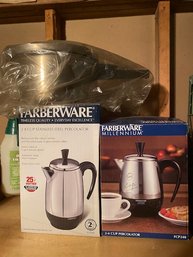 2 Faberware Coffee Pots Not Tested