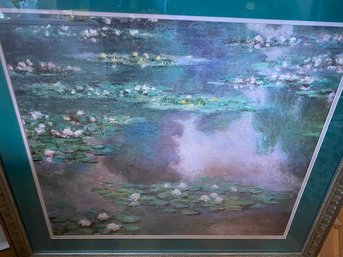Framed Waterlily Print