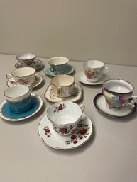 Tea Cup & Saucers Lot
