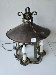 One Of A Kind Brass Chandelier -Tested Works
