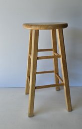 Nice Wooden Stool- Counter Height