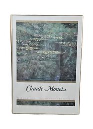 Framed Monet Water Lilies Poster From The Denver Art Museum