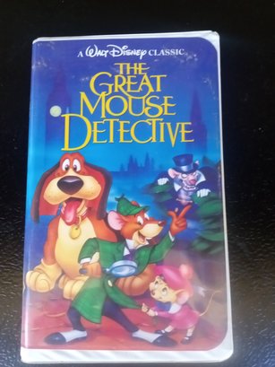 Walt Disney's The Great Mouse Detective VHS Tape