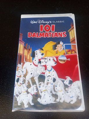 Walt Disney's 101 Dalmatians VHS Tape