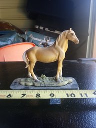 Palomino Horse Figurine