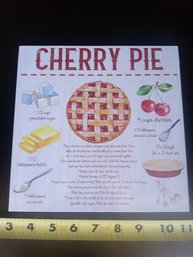 Cherry Pie Sign
