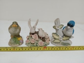 Assorted Bird Figurines