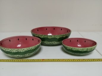 Watermelon Bowl Set