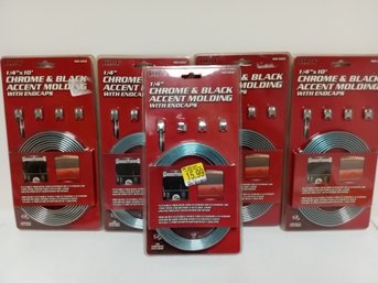 5 Packs Of Chrome Accent Molding