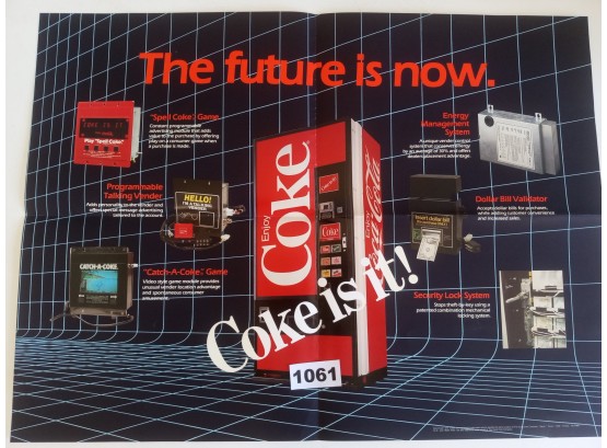 Original Vintage Coca-cola Poster