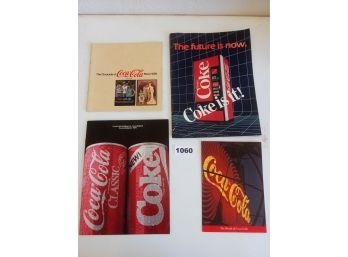 Original 1980s Coca-cola Literature