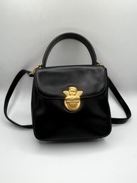 Beautiful Mini Genuine  Leather Comtesse Cherub Bag Made In Italy