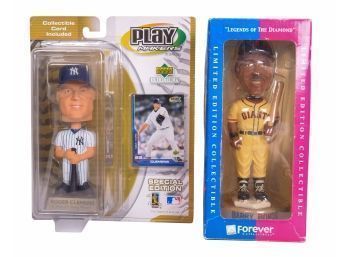 Gary Bonds And Roger Clemens Bobble Heads Special Edition