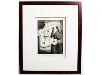 'Finishing Touch' Numbered Etching Print By Joseph Holston