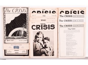 The Crisis Magazine, 11 Issues, 1927-1940