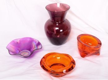 Mid-Century Colored Glass