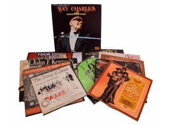 Vintage Vinyl 45s & LPs Records