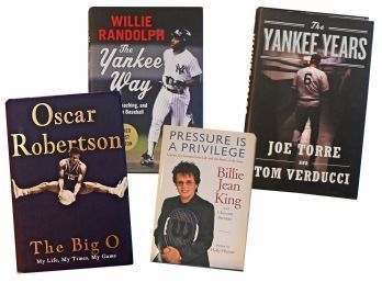 SIGNED First Edition: Billie Jean King, The Big O And The Yankees