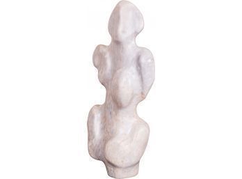 Jeff Burtch Modernist Marble Nude Sculpture