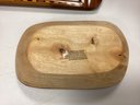 Decorative Wooden Items - Wood Bowl, Tray, Coasters, Figurine