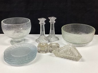 Group Decorative Glass Tableware