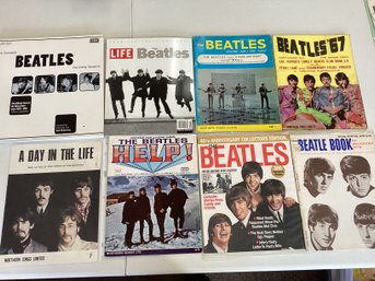 Beatles Group Of Ephemera - Magazines, Book