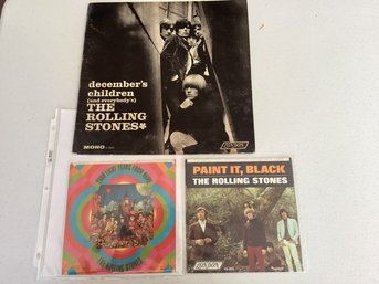 The Rolling Stones  3 Album Covers