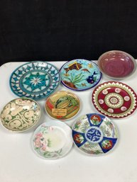 Mixed Lot Decorative Plates And Bowls