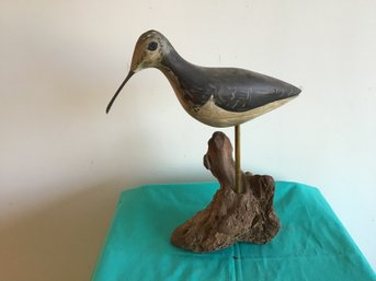Shorebird Wooden Sculpture
