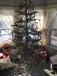 Dept 56 Prelit Aluminum Christmas Tree