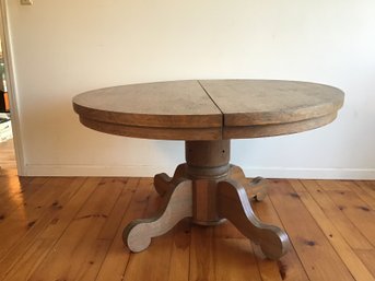 Empire Style Oak Extension Dining Table.