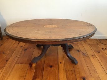 Victorian Inlaid Coffee Table