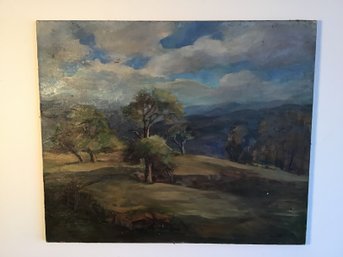 Oil On Canvas Landscape