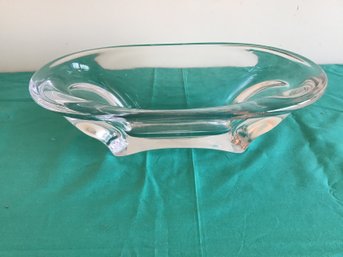 Signed Art Glass Fruit Bowl Likely French