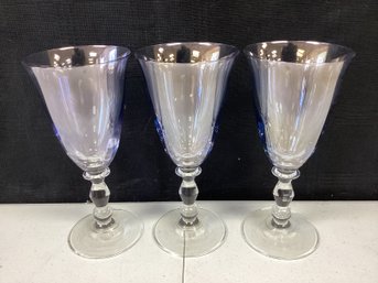 Set Of 3 Wine Glasses