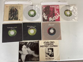 The Beatles Group 45s - Jon Lennon And Yoko Ono Miscellaneous Group