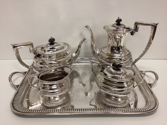 Sheffield Tea Set With Tray