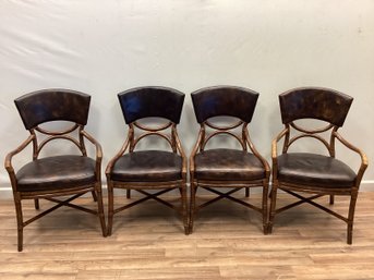 Set Of 4 Artistica Dining Chairs