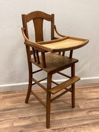 Antique Child's High Chair