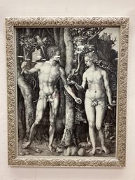 Albrecht Durer Adam And Eve Print On Foam Board