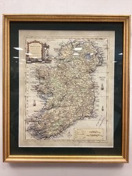 Framed Map Of Ireland