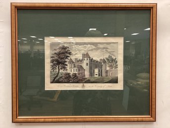 West Wickham Court In The County Of Kent Colored Print
