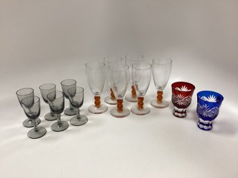 Cut To Clear & Various Color Glasses