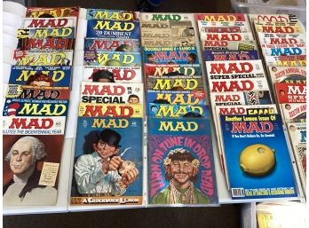 Group Of 46 Mad Magazines 1968-2007
