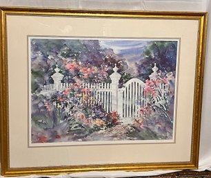 WATERCOLOR LITHOGRAPH LIMITED EDITION LYNETTE GORIC